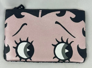 NEW IPSY Betty Boop Limited Edition Black Sequins Bag Travel Makeup Pouch - Picture 1 of 6