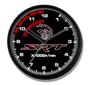 DODGE SRT Speedometer car enthusiastic clock NEW - Picture 1 of 4