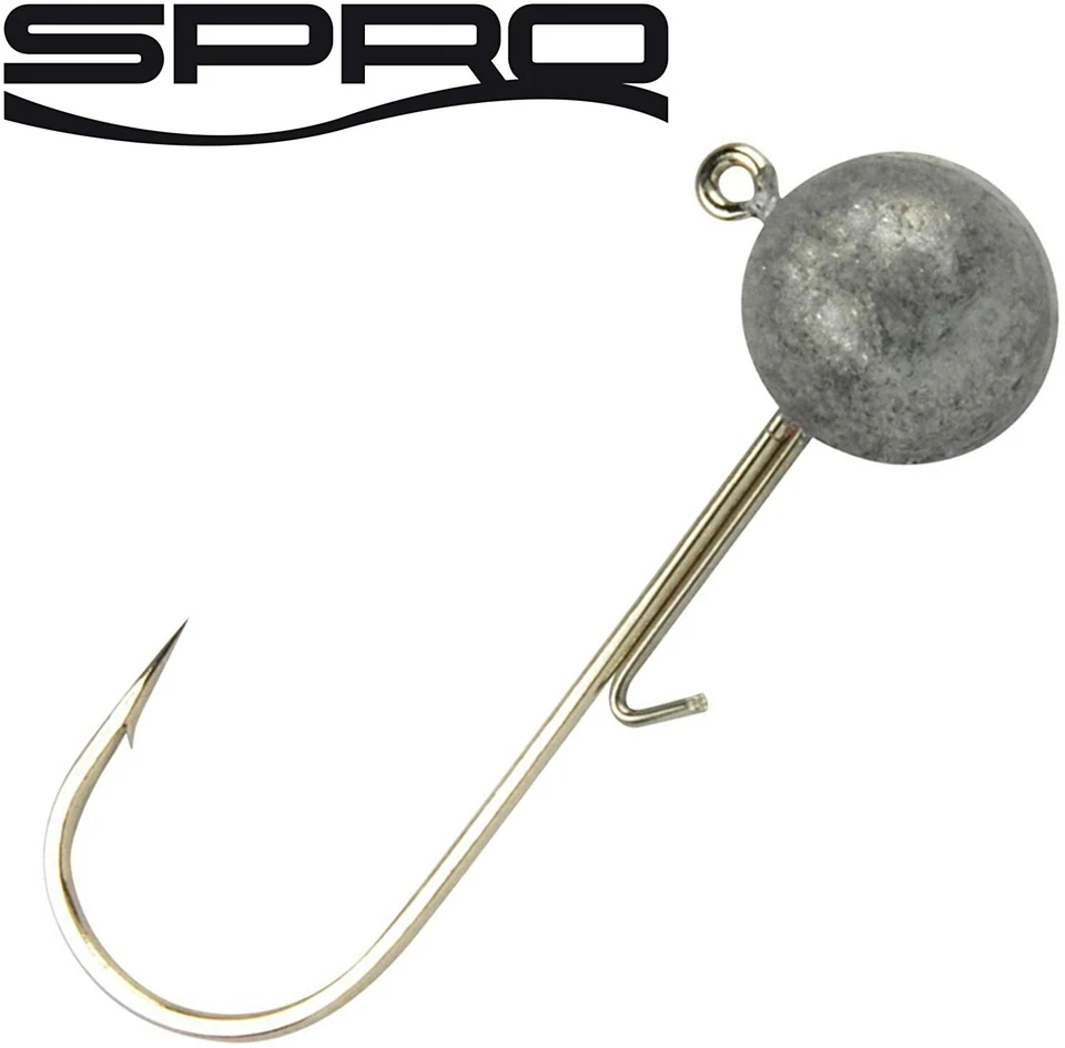 Spro Round Jighead Jig 22 - Jighaken Gr. 1/0 / 3,5g / 4 Stück / 4931 0101 003 - Bild 1 von 1