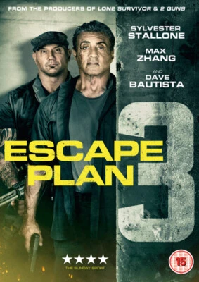 Escape Plan 3 DVD (2019) Sylvester Stallone, Herzfeld (DIR) cert 15 Great Value - Image 1 of 2