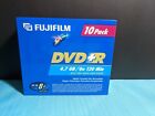 Pack de 10 Fujifilm 4,7 Go DCD + R
