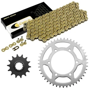 Drive Chain & Sprockets Kit for Kawasaki EX250J Ninja 250R 2008 2009 2010-2012 - Picture 1 of 8
