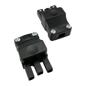 5x Pack Quick Connector 3 pole Male + Female set 16A 250V PS1/2 IP30 - Picture 1 of 4
