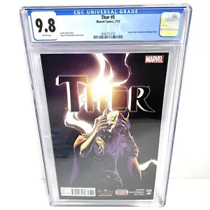 Thor #8 CGC 9.8 weiße Seiten 2015 Jane Foster enthüllt als Thor Marvel Comics - Bild 1 von 4