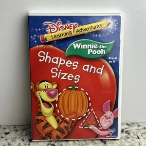 WINNIE THE POOH: SHAPES AND SIZES (DVD) VG Disc + Cover Art - Imagen 1 de 5