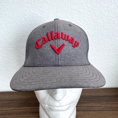 Gorra Callaway Ajustable Gris con Rojo Bordado Odyssey Logo Hombre Gorra Foto 1 de 4