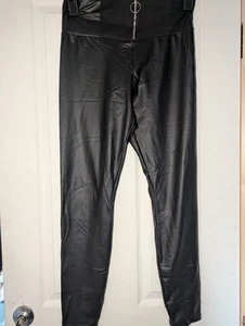No Tags Black Leather Pants - Picture 1 of 2