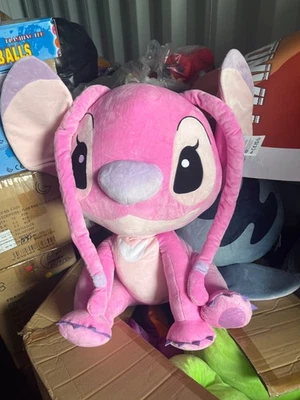 Lilo & Stitch JUMBO 22" PINK ANGEL Plush Alien Dog Toy Doll Disney Store Big - Image 1 of 4