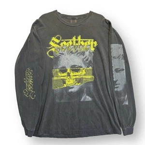 Seether 2021 Tour Shirt Long Sleeve Y2K Style Skull Men's 2XL Concert RARE - Picture 1 of 10