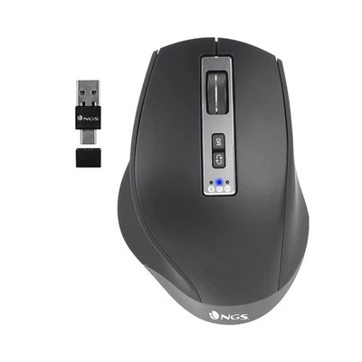 NGS BLUR-RB- Rechargeable Wireless Multi-Device Mouse, with Bluetooth 4.0/4.0, 8 - Image 1 of 4