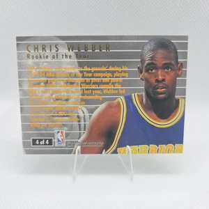 Chris Webber 1994-95 Fleer Ultra NBA GANADOR DEL PREMIO #4 DE 4  - Imagen 1 de 1