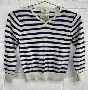 Scotch Shrunk Scotch & Soda Kids Striped Cotton Sweater / Boys Size 6 - Picture 1 of 4
