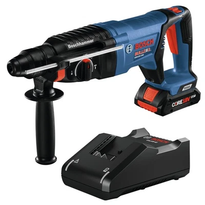Bosch BH18V26K15RT 18V Bulldog 1 in. Rotary Hammer Kit Certified Refurbished - Image 1 of 4