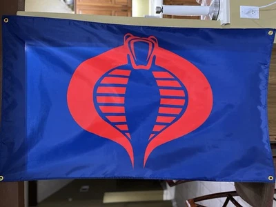 Cobra Commander 5ft GI Joe Flag - Image 1 of 3