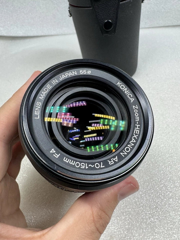 Lente Konica Zoom-Hexanon 70-150 mm f/4 para montaje Konica AR - **COMO NUEVA** Foto 1 de 4
