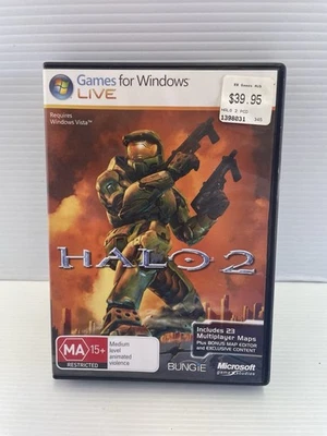 Halo 2 PC Game For Windows Complete with Manual and Code Microsoft Vista VGC. - Image 1 of 4