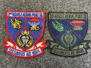 US Air Force 2nd Mobile Aerial Port SQ Squadron Patches - Picture 1 of 8