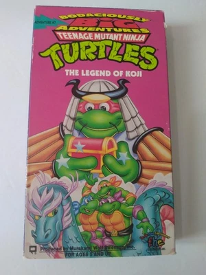Teenage Mutant Ninja Turtles The Legend of Koji VHS 1995 Animation - Image 1 of 4