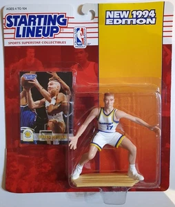 1994 Kenner Starting Lineup Chris Mullin Figurine - Sealed Figure & Card - Picture 1 of 4