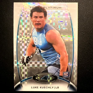 2012 Topps Platinum X-Fractor #137 Rookie - Luke Kuechly 🏈 RC - Picture 1 of 3