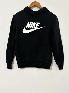 Nike Hoodie Boys Size Large Unisex Black Jacket - Picture 1 of 5