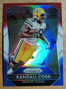 2015 Panini Prizm Prizms Rosso Bianco e Blu #58 Randall Cobb - Foto 1 di 2