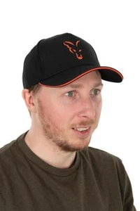 Fox Collection Baseball Cap Black & Orange / Carp Fishing - Picture 1 of 6