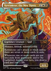 MTG Ketramose, the New Dawn 350 Aetherdrift Mythic Borderless - Picture 1 of 1