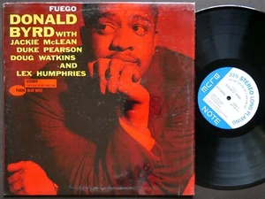 DONALD BYRD Fuego LP BLUE NOTE BST 84026 US 1966 NY Jackie McLean Duke Pearson - Foto 1 di 2