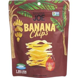 Banana Joe Banana Chips Hickory BBQ 46.8g (Pack of 6) - Picture 1 of 2
