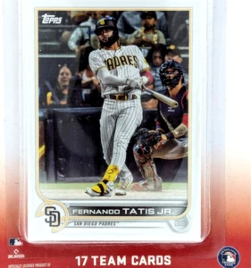 MLB Topps 2022 San Diego Padres Team Card Set - 17 Karten - Factory Sealed Neu! - Bild 1 von 4