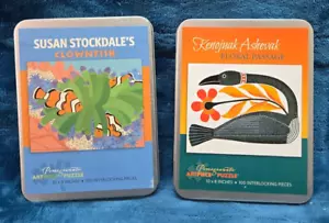 100 Piece Janelle Dimmer Animal Musician By Pomegranate Art Puzzle Lot of 2 - Imagen 1 de 6