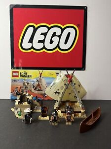 LEGO Lone Ranger #79107 Comanche Camp - Complete, Red Knee, Tonto, 2013