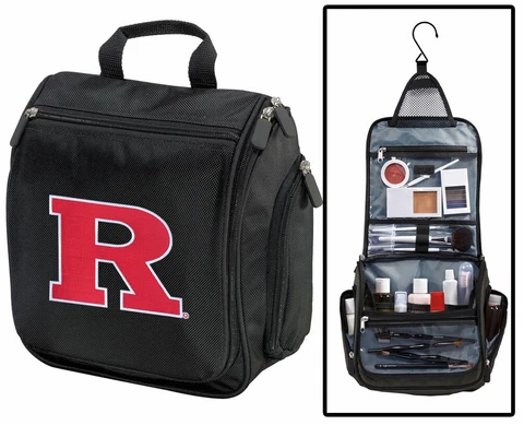 RUTGERS Toiletry Bag RUTGERS Shaving Kit Travel Bag LOTS of POCKETS! HANGABLE! Cover