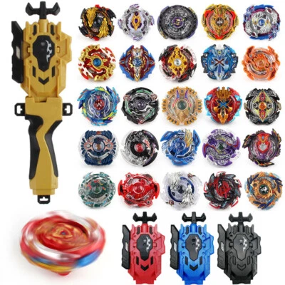 B-120 Beyblade Burst Starter Set Toy Bay Klinge Kreisel Kinder Launcher Grip New