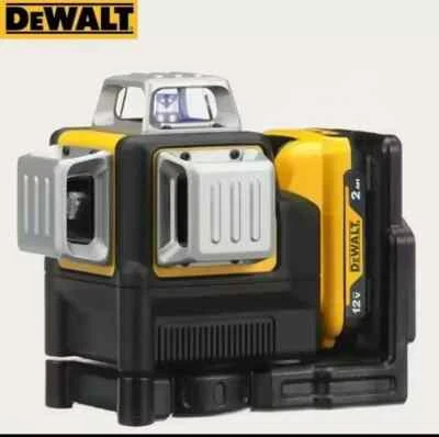 DeWalt DW089LG 12V Green Line 3 x 360 Laser Level Laser + battery + charger - Image 1 of 4