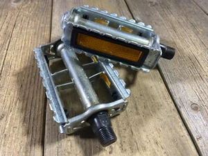 OLD SCHOOL BMX MX HTI 824 RAT TRAP PEDALS 9/16 THREADS RATRAP PEDAL OLDSCHOOL - Picture 1 of 8