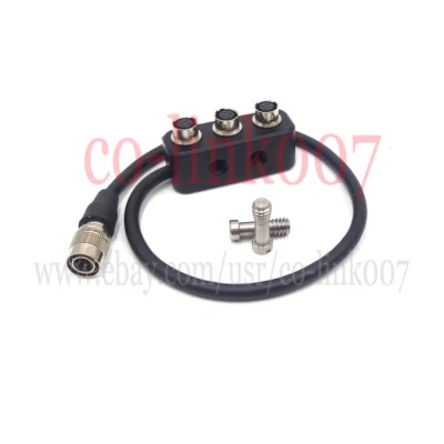 Hirose 4 Pin Male to 3 x Hirose 4 pin Receptacle for Camera Power Splitter Hub - Image 1 of 4