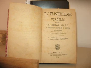 VIRGILIO - L'ENEIDE - SONZOGNO 1874 - Foto 1 di 1