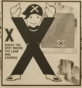 Vintage 30s Sears X KÜHLER BÜNDIG AUTO BREMSBELAG 1931 DRUCK AD KATALOG - Bild 1 von 4