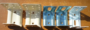 (Lot of 5) 1-1/2" Venetian Blind Center Support Brackets 1.5" Head Rail Brackets - Picture 1 of 7