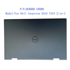 Lcd Back Cover Top Case For Dell Inspiron 5410 7415 2-in-1 0GWRR6 GWRR6 - Picture 1 of 4