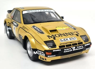 Coche modelo Otto 1/18 Porsche 924 Carrera GT GR.4 ADAC Rally Hessen 81 resina escala Foto 1 de 4