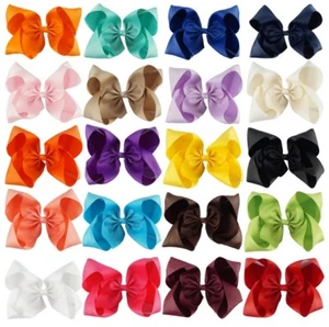 Pin extra grande arco grande clip de cocodrilo clips para cabello - Imagen 1 de 16