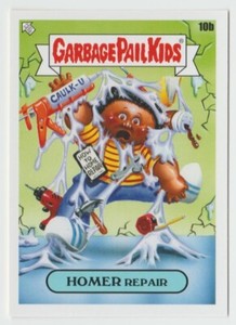 2020 Topps Garbage Pail Kids 35th Anniversary #10b Homer Repair