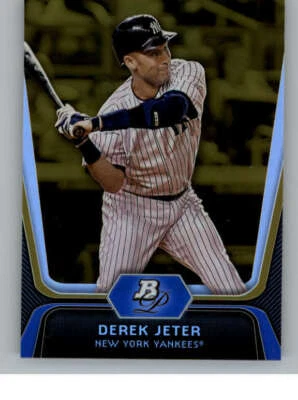 2012 Bowman Platinum Gold #14 Derek Jeter (ref 144477) - Image 1 of 2