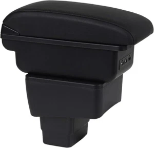Center Console Armrest For Toyota Yaris iA and Scion iA 2016-2018 with USB Ports - Picture 1 of 7