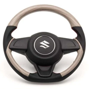 Volante de cuero de madera Jimny Suzuki JB74, 64 Sierra 2018 + garaje Showa 2 - Imagen 1 de 4