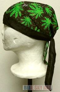 CAPPELLO AVVOLGENTE TESTA PER MARIJUANA HIGH CANNABIS CHRONIC KUSH POT CANAPA WEED DOO STRAG - Foto 1 di 4
