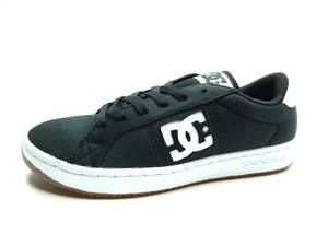 DC MEN'S STRIKER BLACK WHITE SHOES - Picture 1 of 12